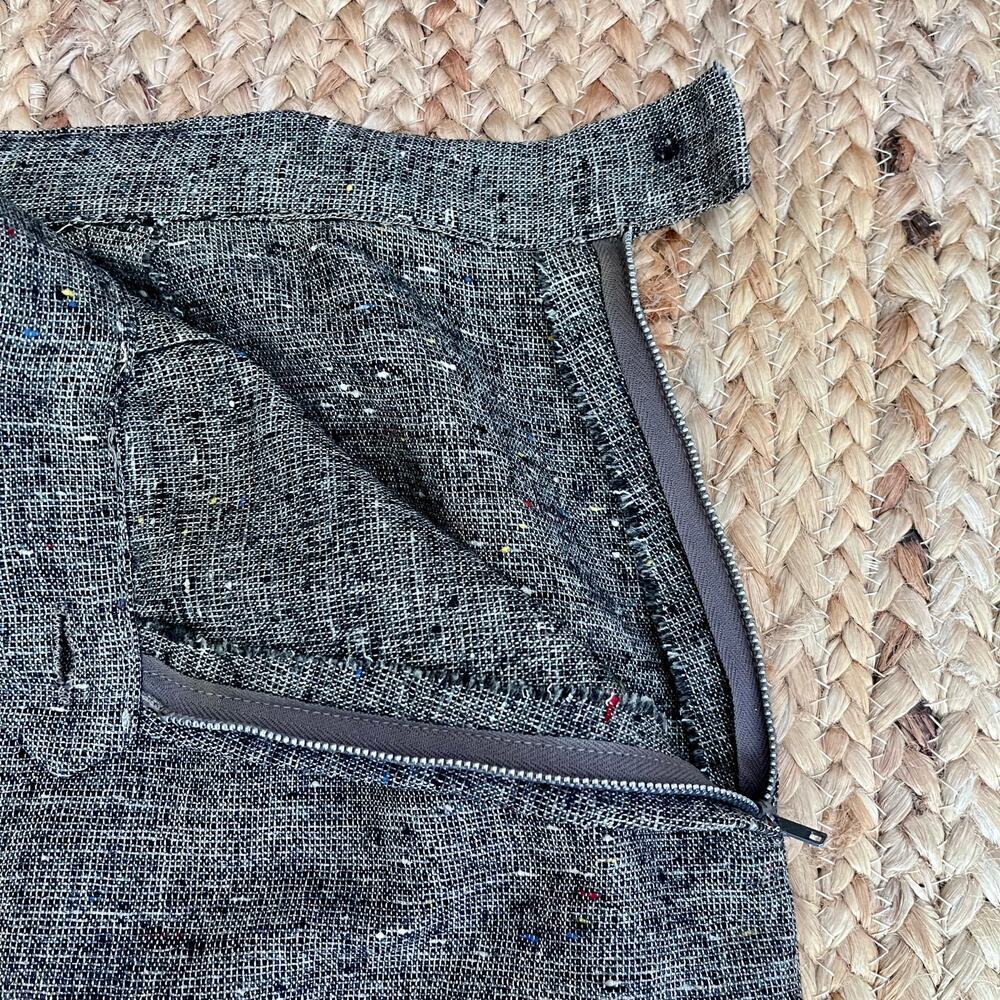Vintage 60s gray wool pencil skirt - Picture 5 of 6